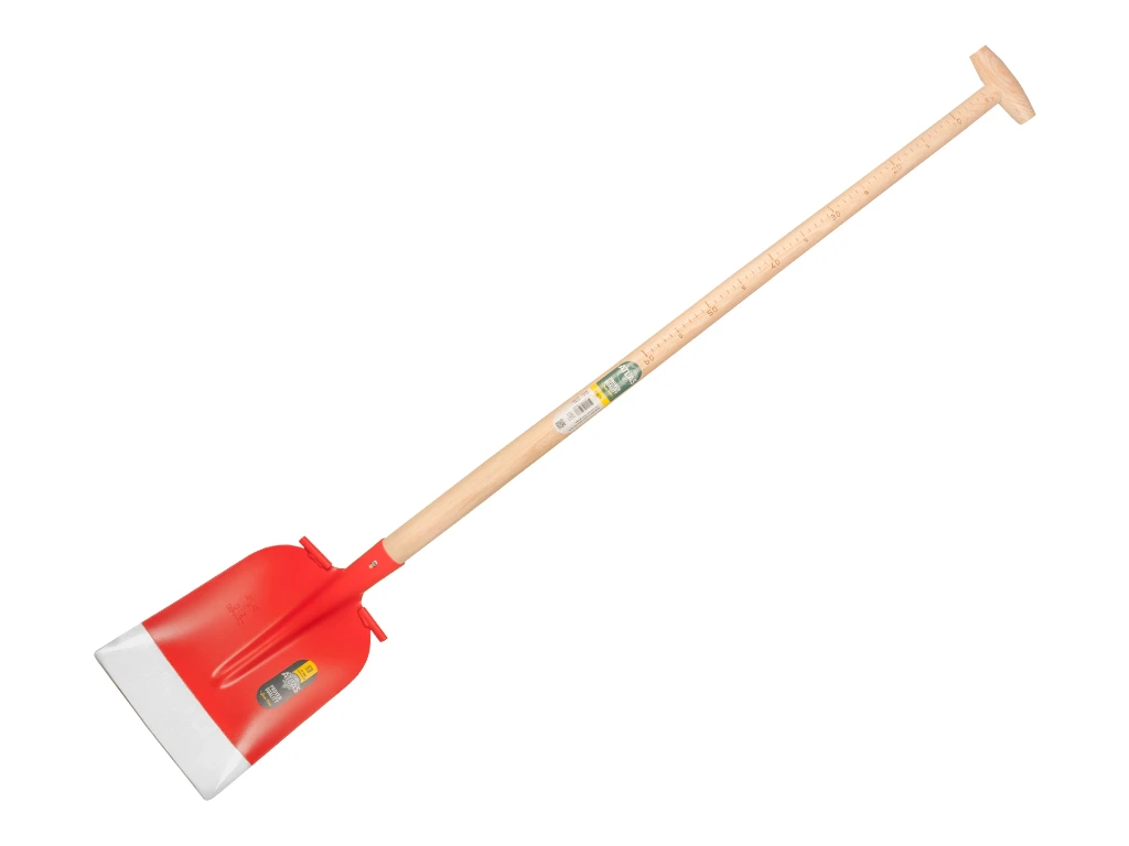 [781968] S ATLAS 1/2 0 rood, gepolijst met opstapjes, extra gehard, met ATLAS Meetsteel 110 cm gebogen